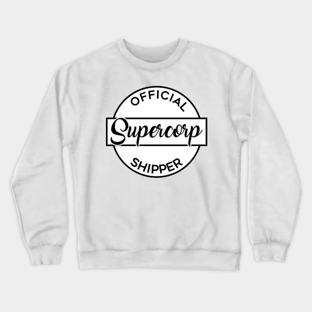 Official Supercorp Shipper Crewneck Sweatshirt by brendalee